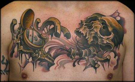 Looking for unique Jeff Ensminger Tattoos?  Time Decay